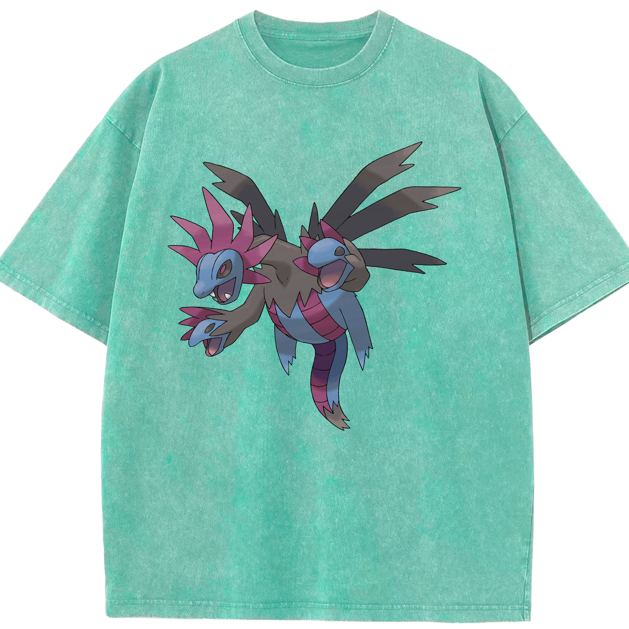 （画像用） ポケットモンスター Pokémon 綿100% ヴィンテージ風 半袖Tシャツ（フロントプリント）
